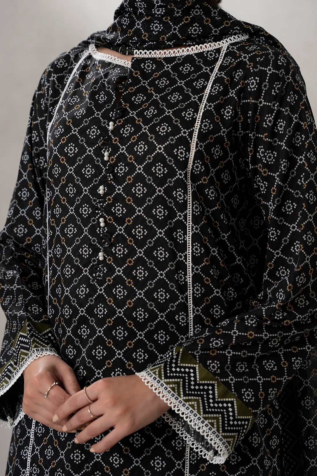 Shirt Shalwar Dupatta - 0658 - Image 5
