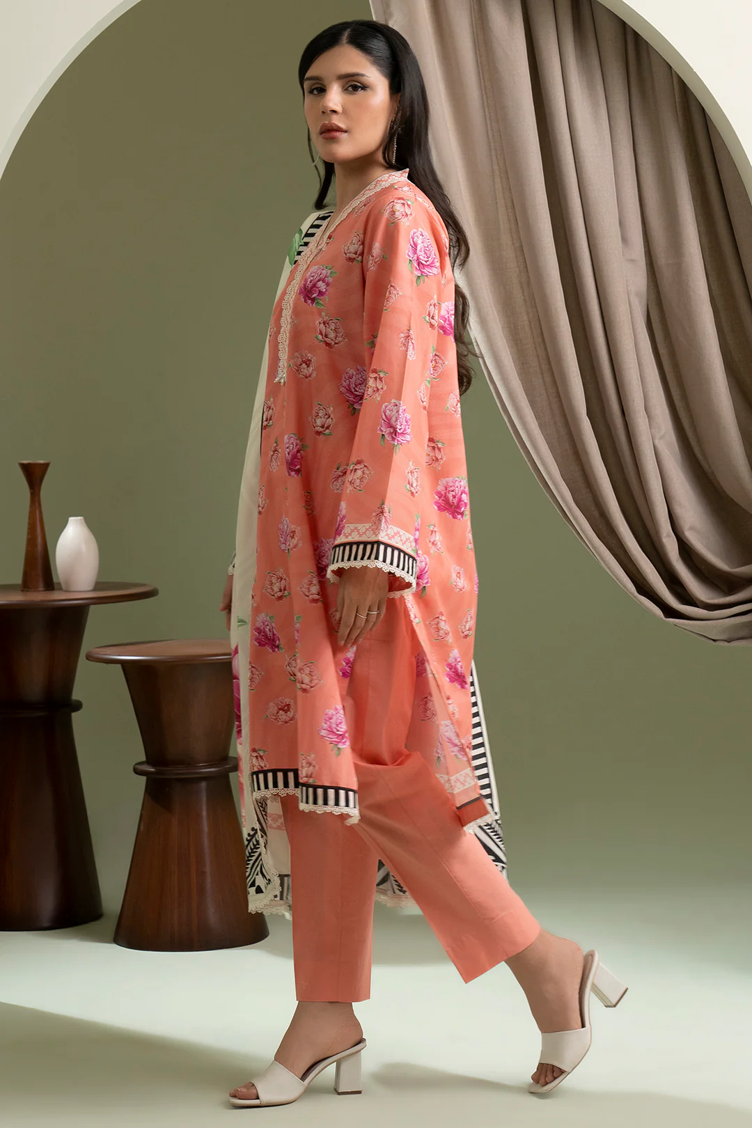 Shirt Shalwar Dupatta - 0660 - Image 4