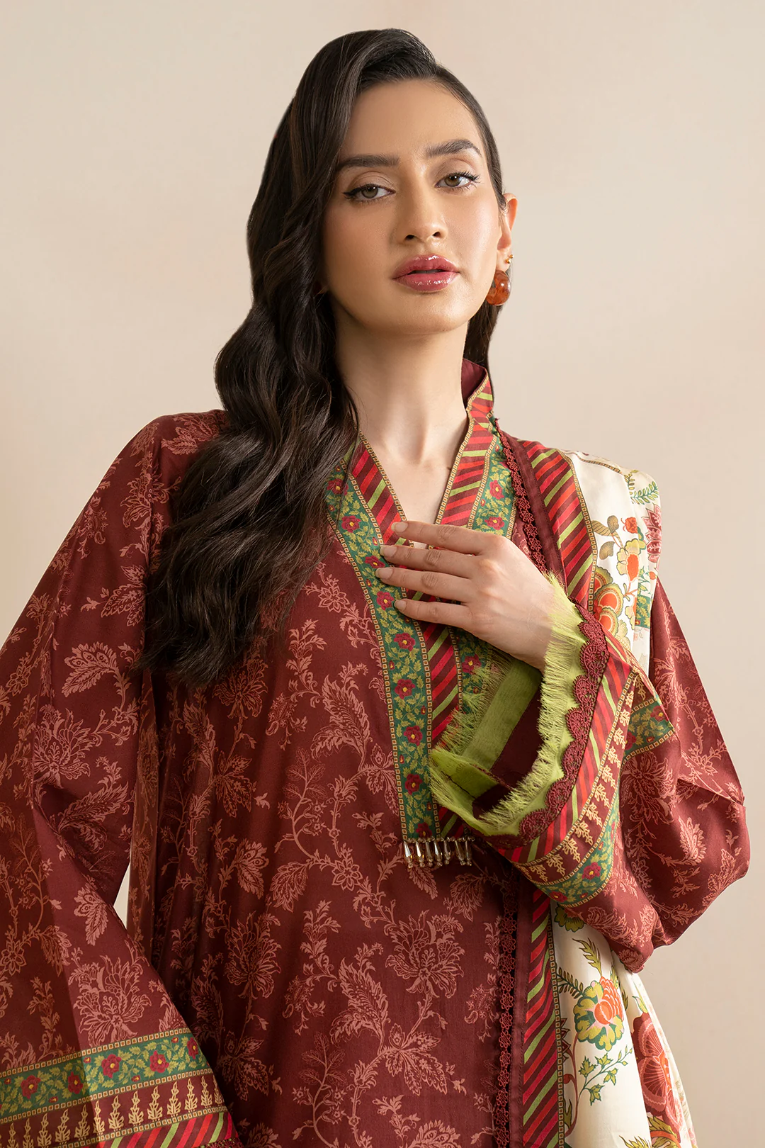 Shirt Shalwar Dupatta - 0661 - Image 2