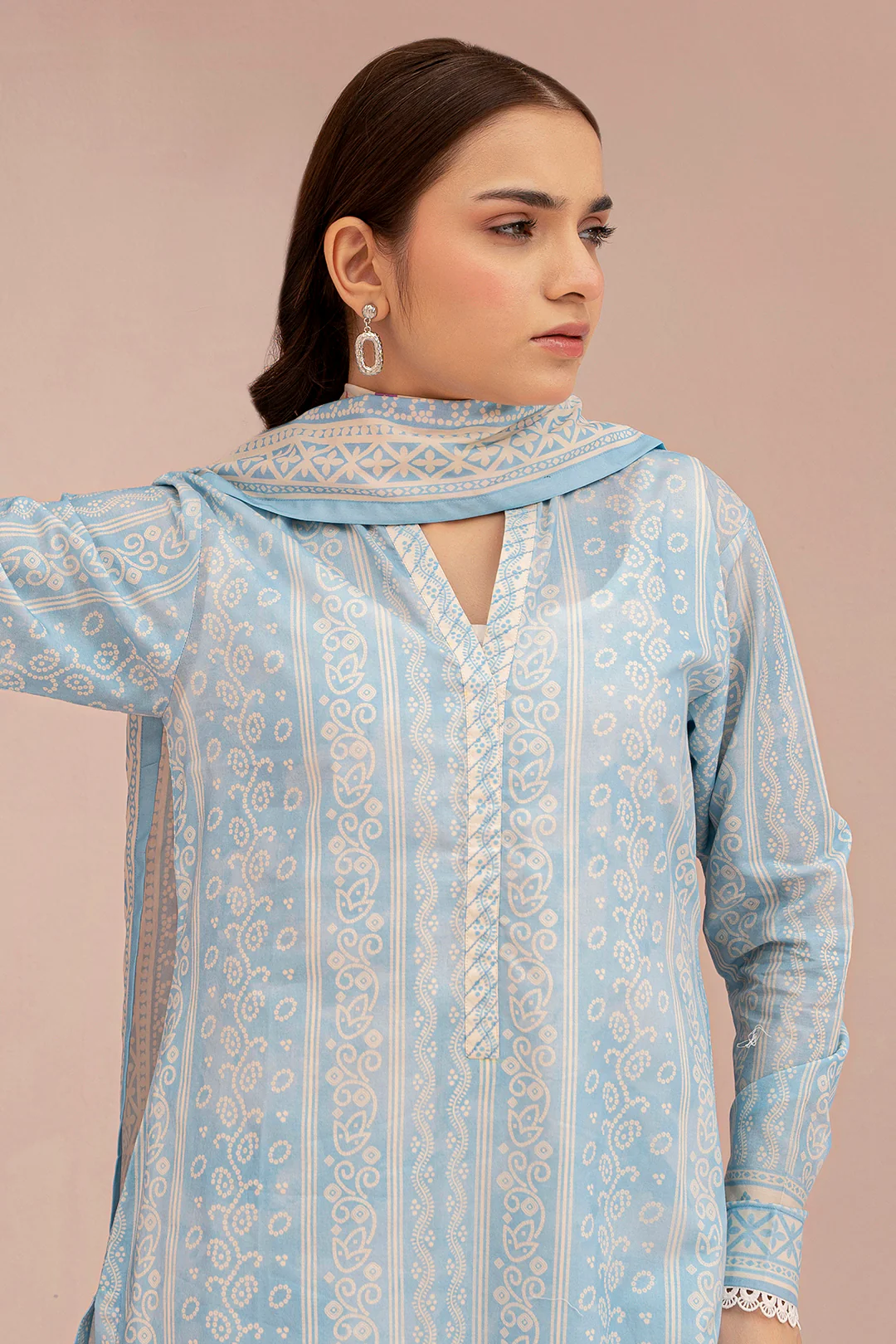 Shirt Shalwar Dupatta - 0663 - Image 2