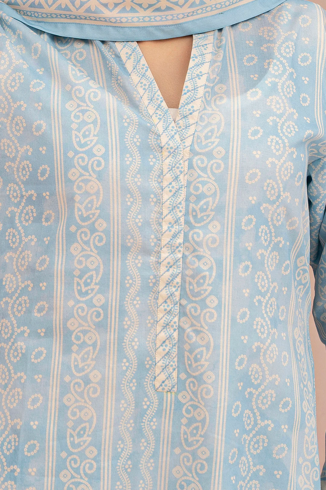 Shirt Shalwar Dupatta - 0663 - Image 4