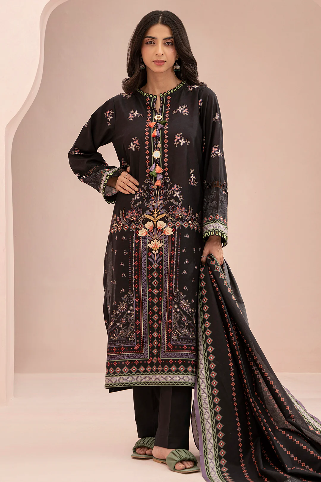Shirt Shalwar Dupatta - 0664