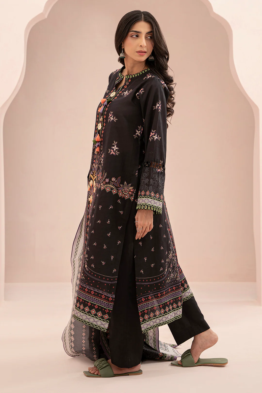 Shirt Shalwar Dupatta - 0664 - Image 4