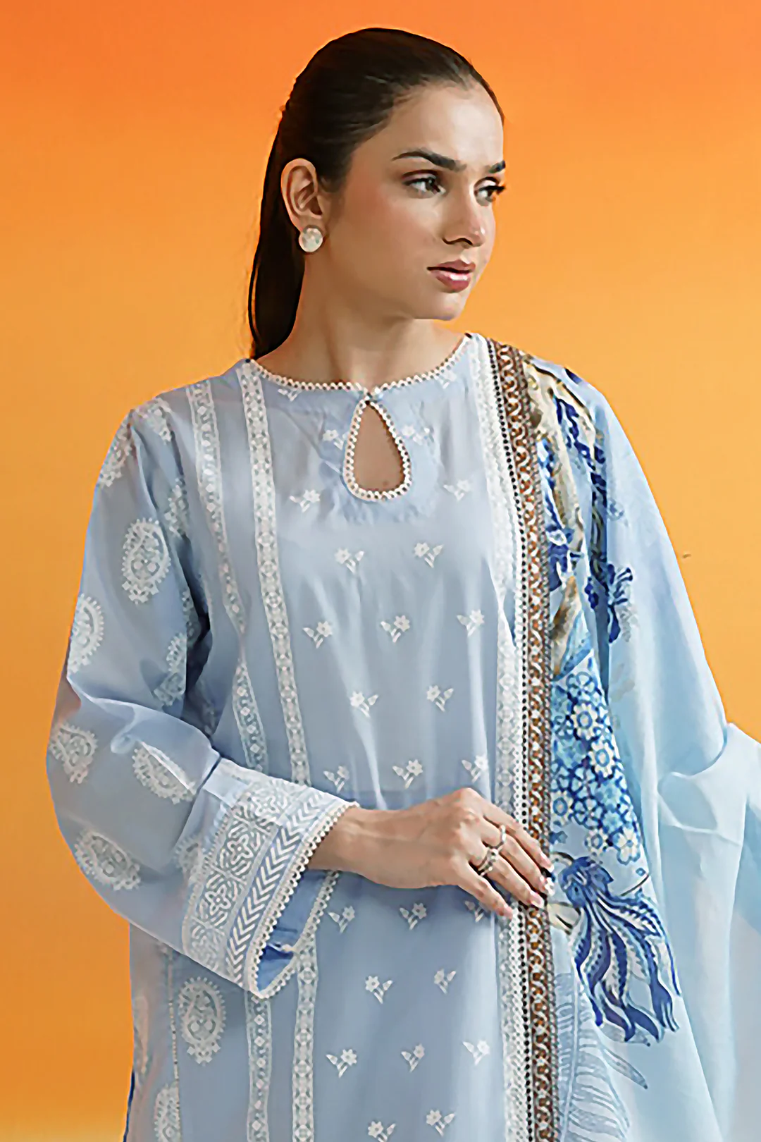Shirt Shalwar Dupatta - 0666 - Image 2