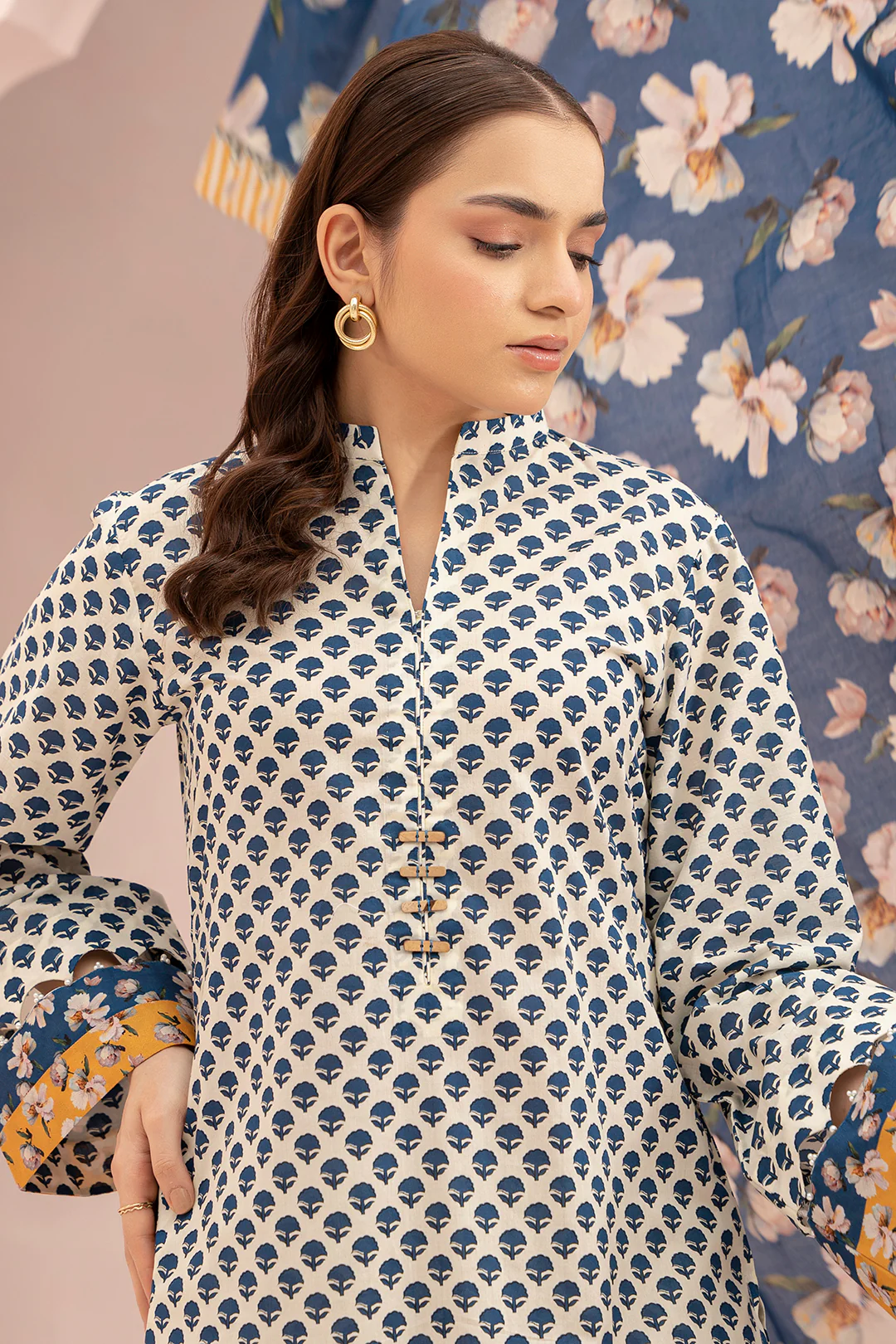 Shirt Shalwar Dupatta - 0667 - Image 3