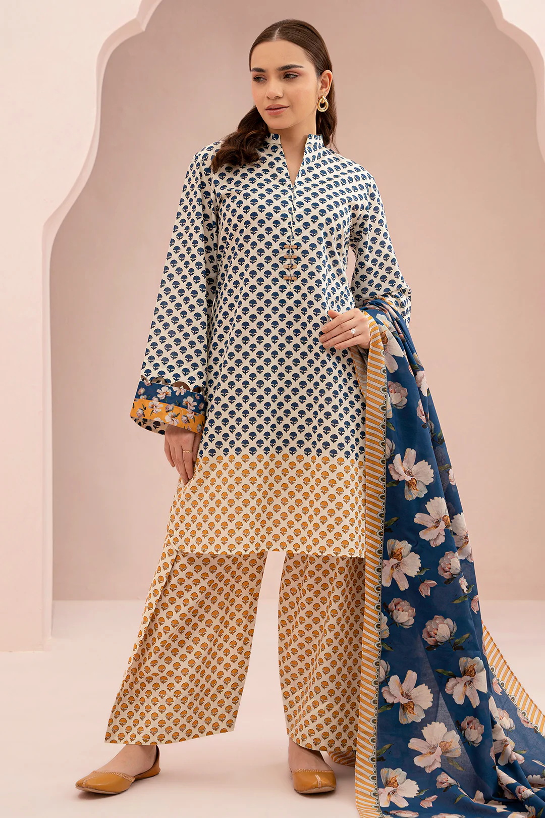 Shirt Shalwar Dupatta - 0667 - Image 4