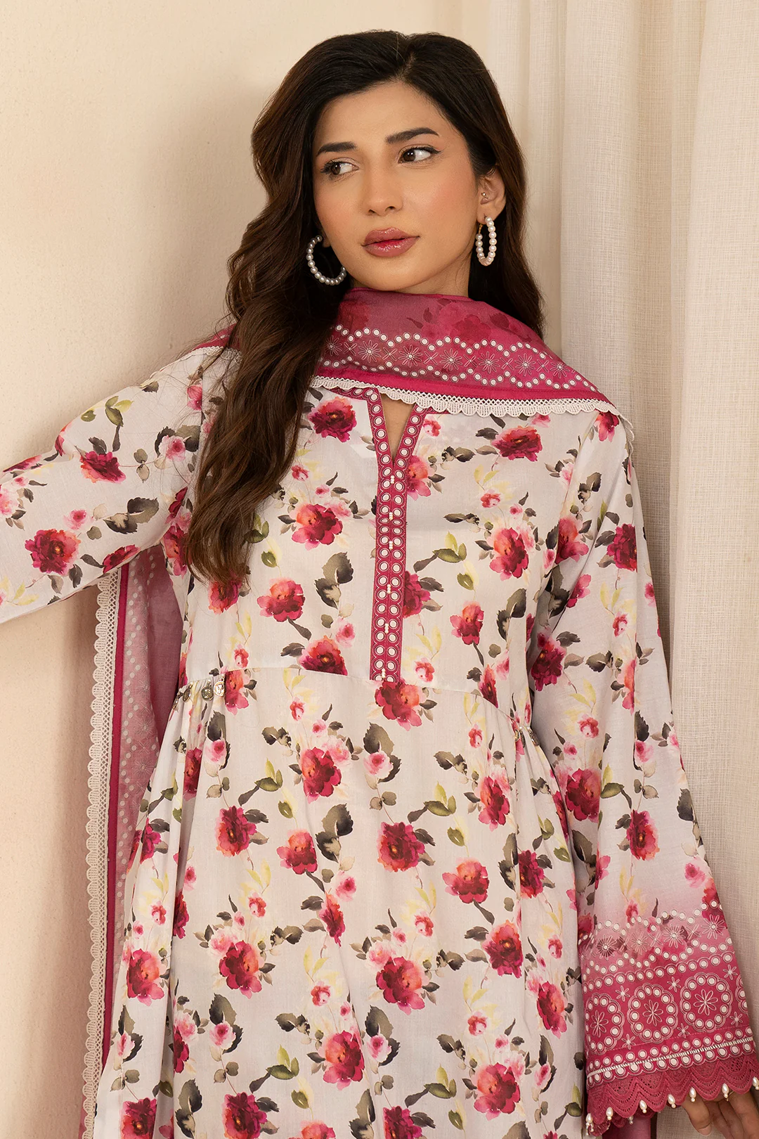 Shirt Shalwar Dupatta - 0668 - Image 7