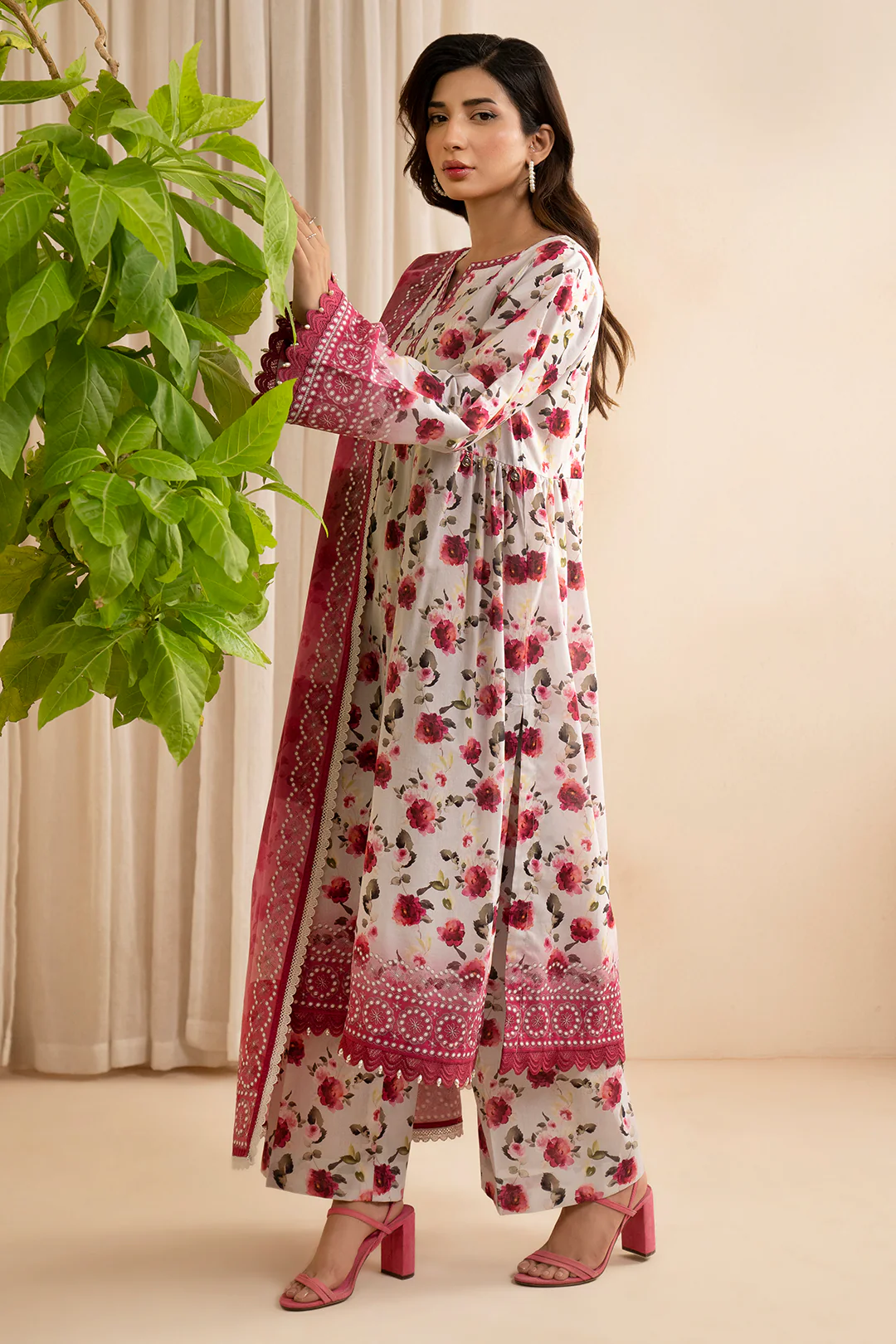 Shirt Shalwar Dupatta - 0668 - Image 8