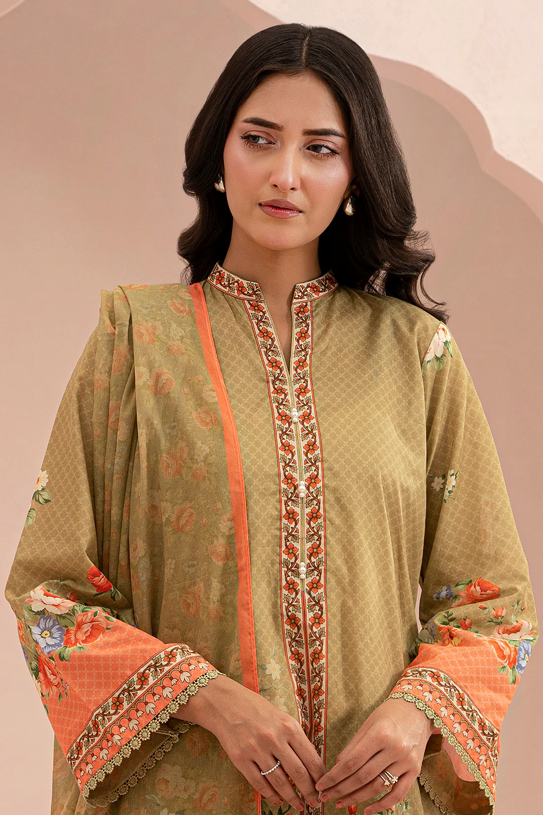 Shirt Shalwar Dupatta - 0670 - Image 2