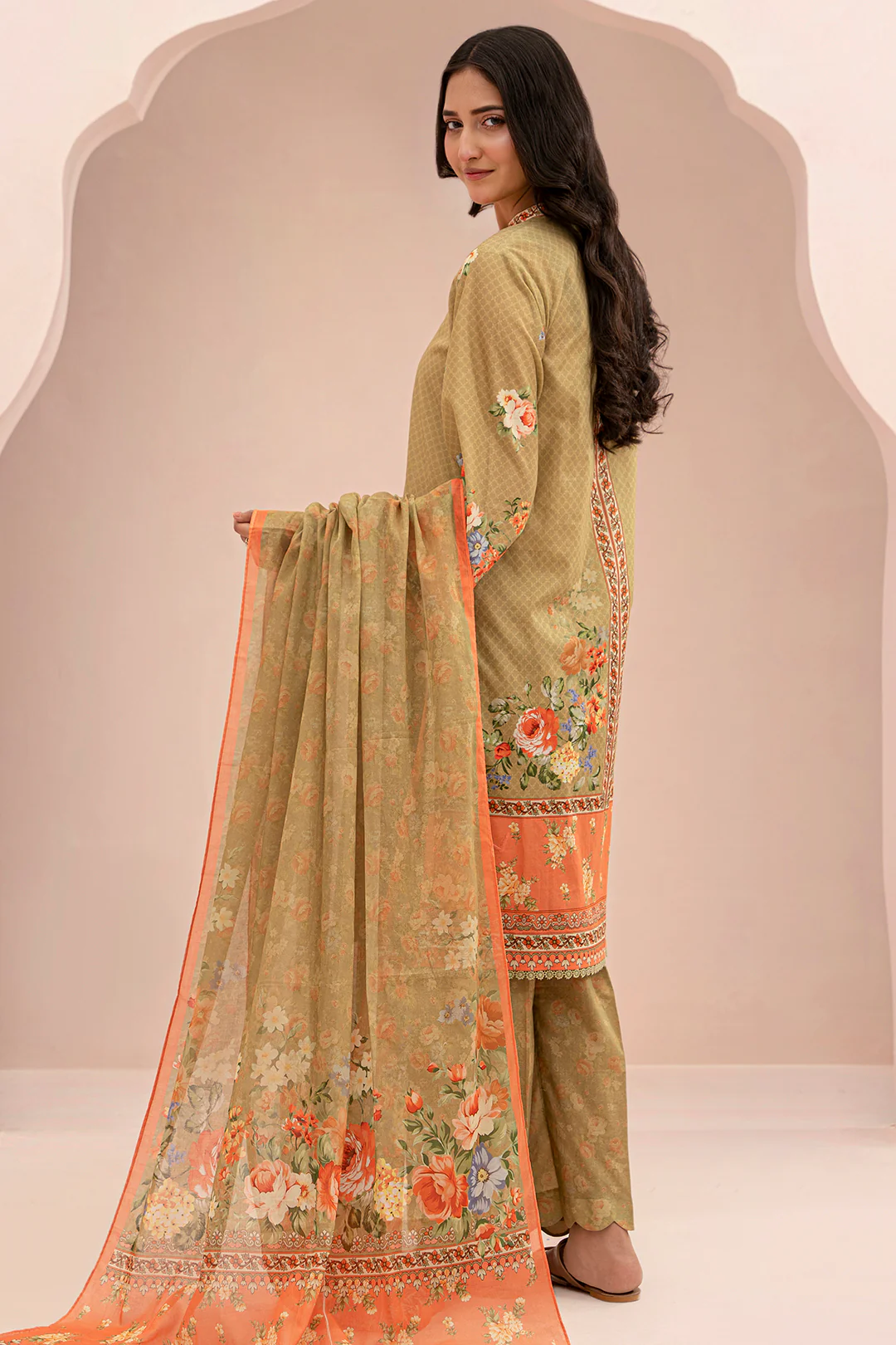 Shirt Shalwar Dupatta - 0670 - Image 5