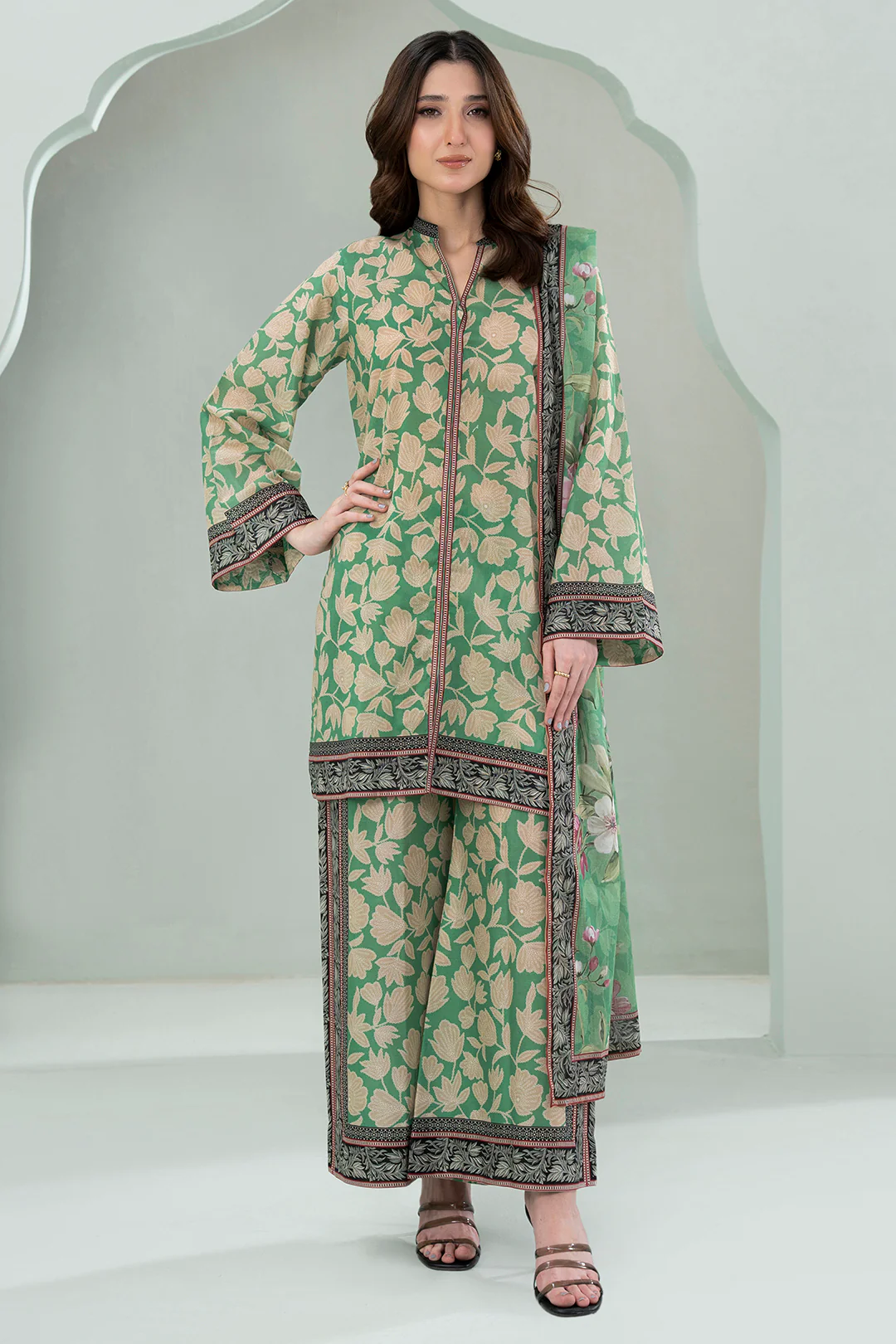 Shirt Shalwar Dupatta - 0672