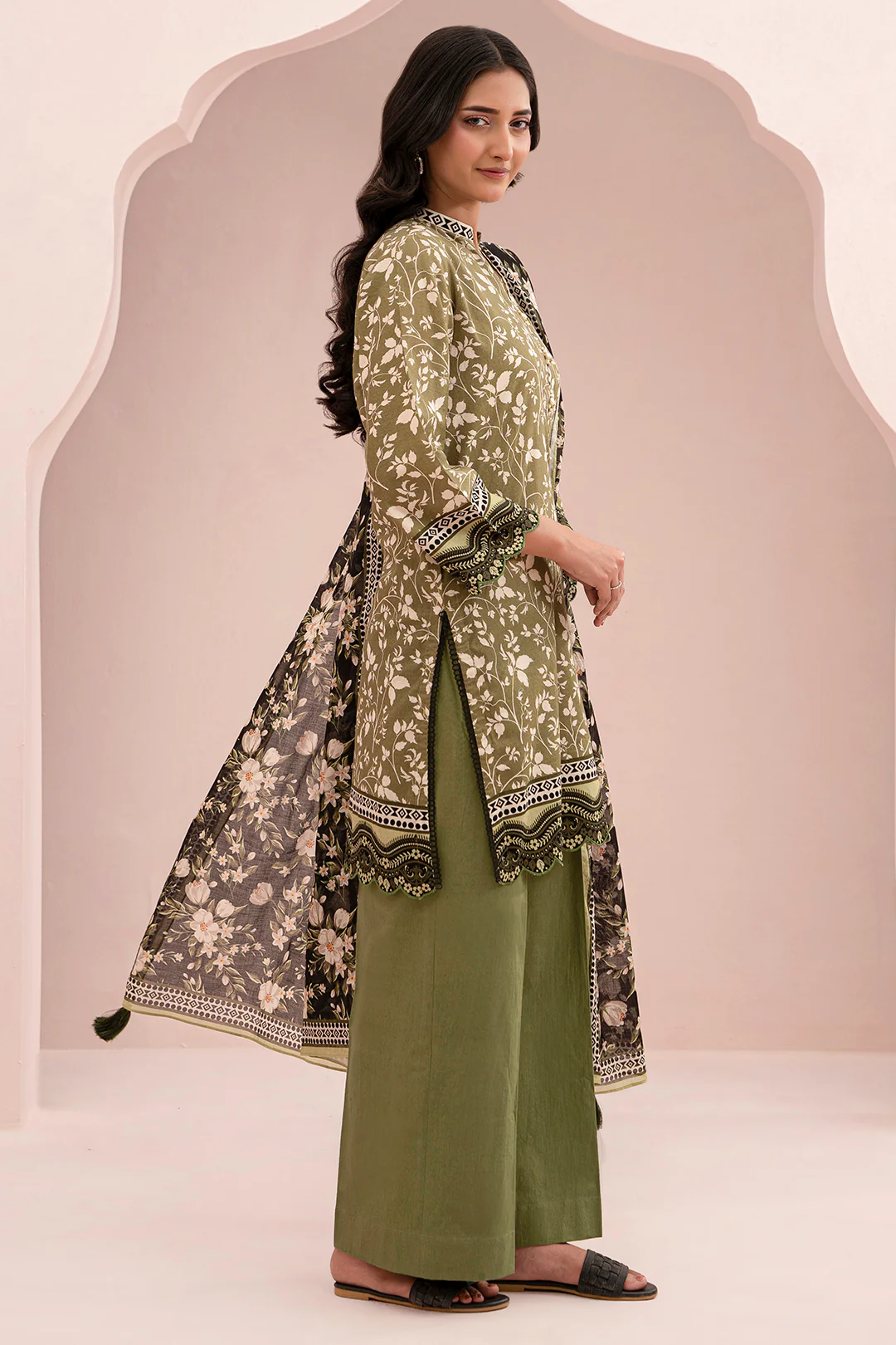 Shirt Shalwar Dupatta - 0718 - Image 5
