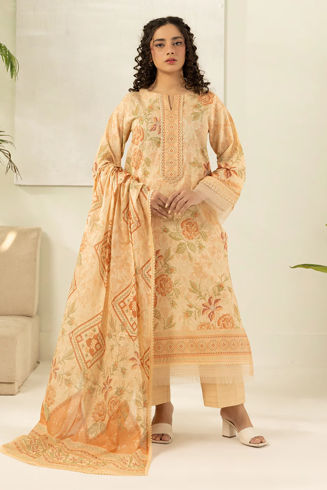 Shirt Shalwar Dupatta - 0418
