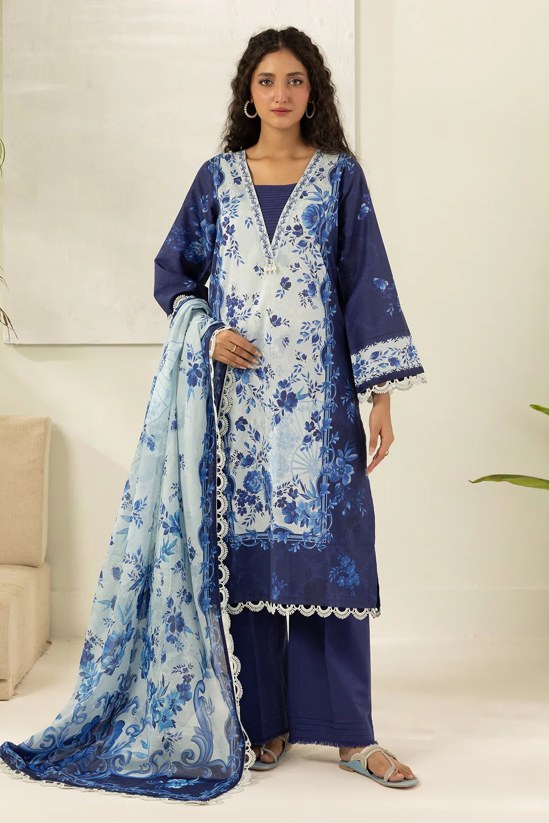 Shirt Shalwar Dupatta - 0420 - Image 3