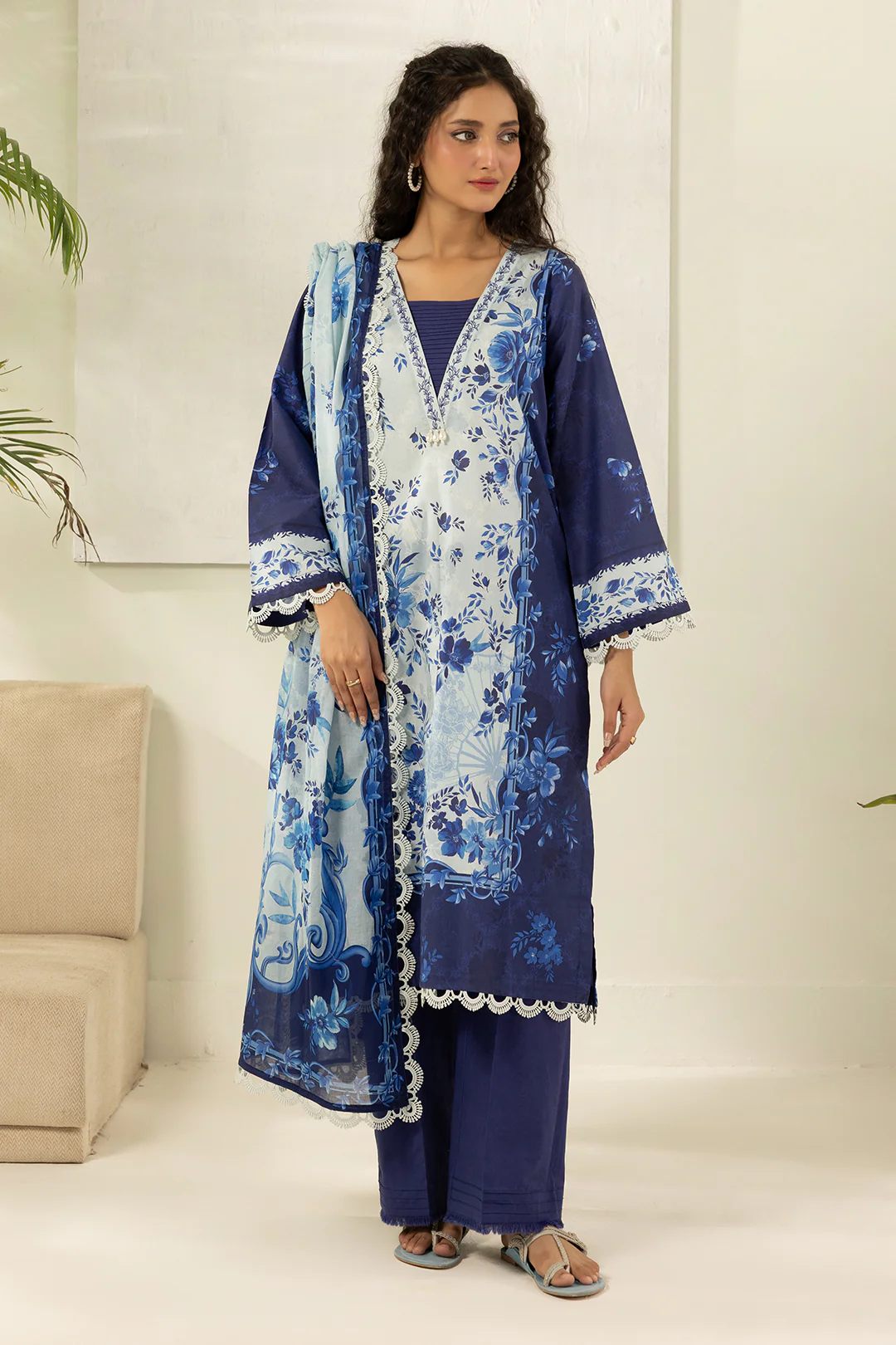 Shirt Shalwar Dupatta - 0420 - Image 5