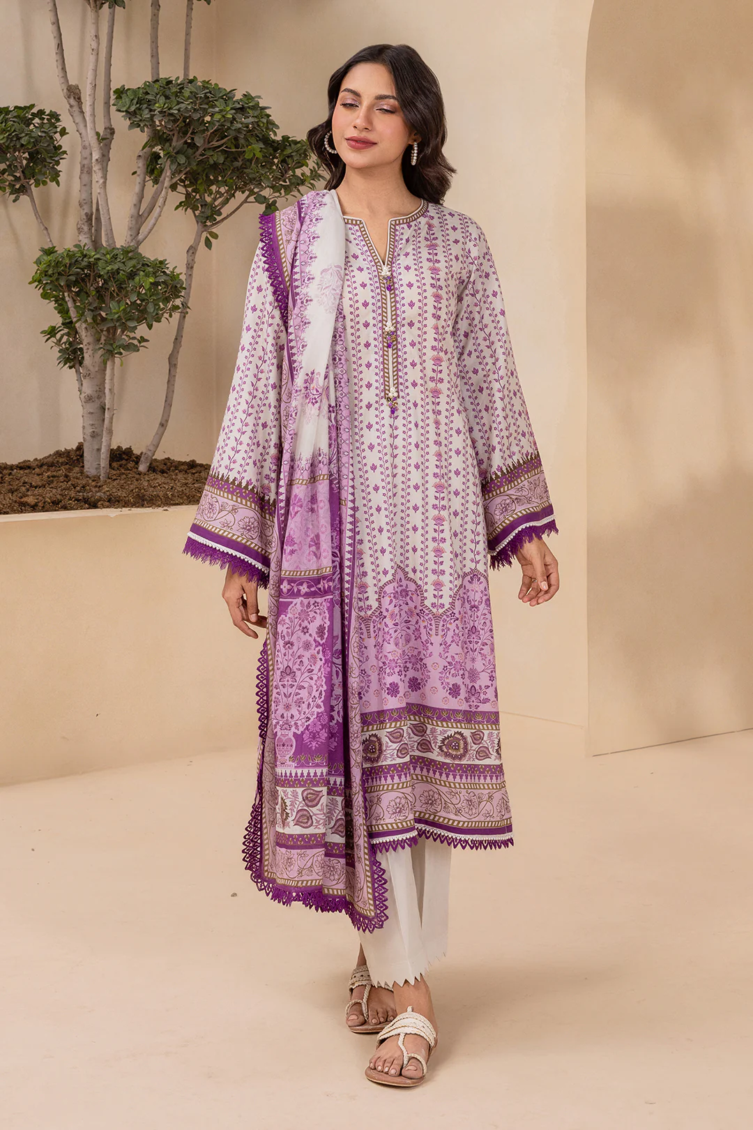 Shirt Shalwar Dupatta - 0423 - Image 3