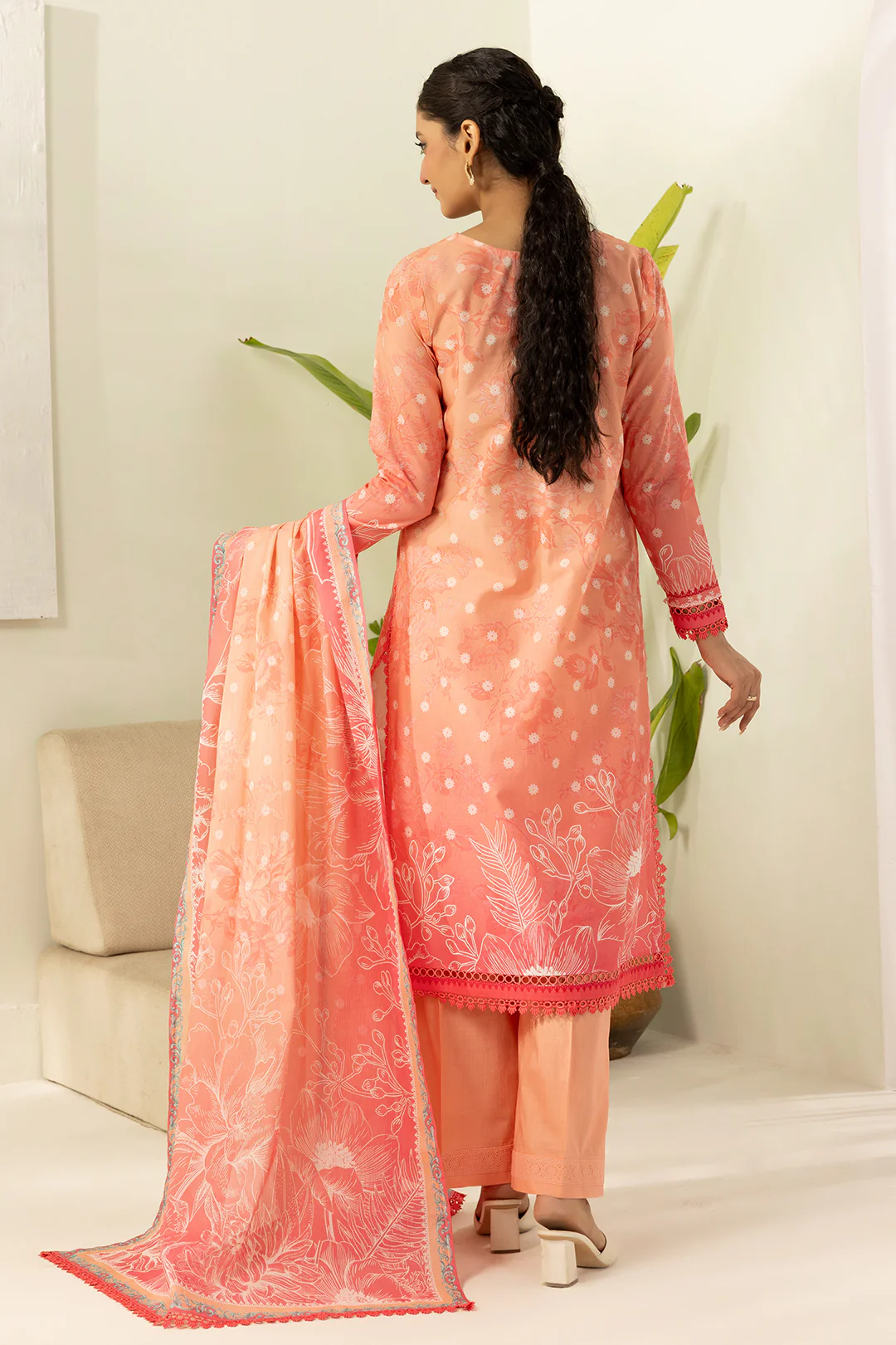 Shirt Shalwar Dupatta - 0433 - Image 8
