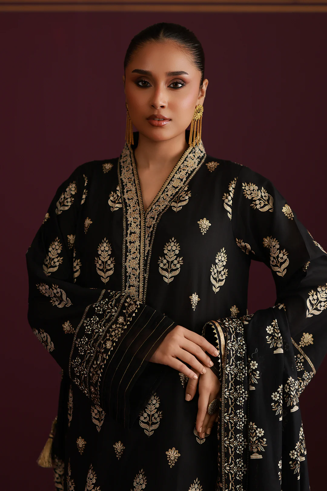 Shirt Shalwar Dupatta - 0436 - Image 2