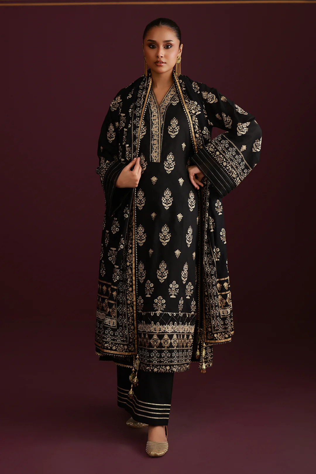 Shirt Shalwar Dupatta - 0436 - Image 4