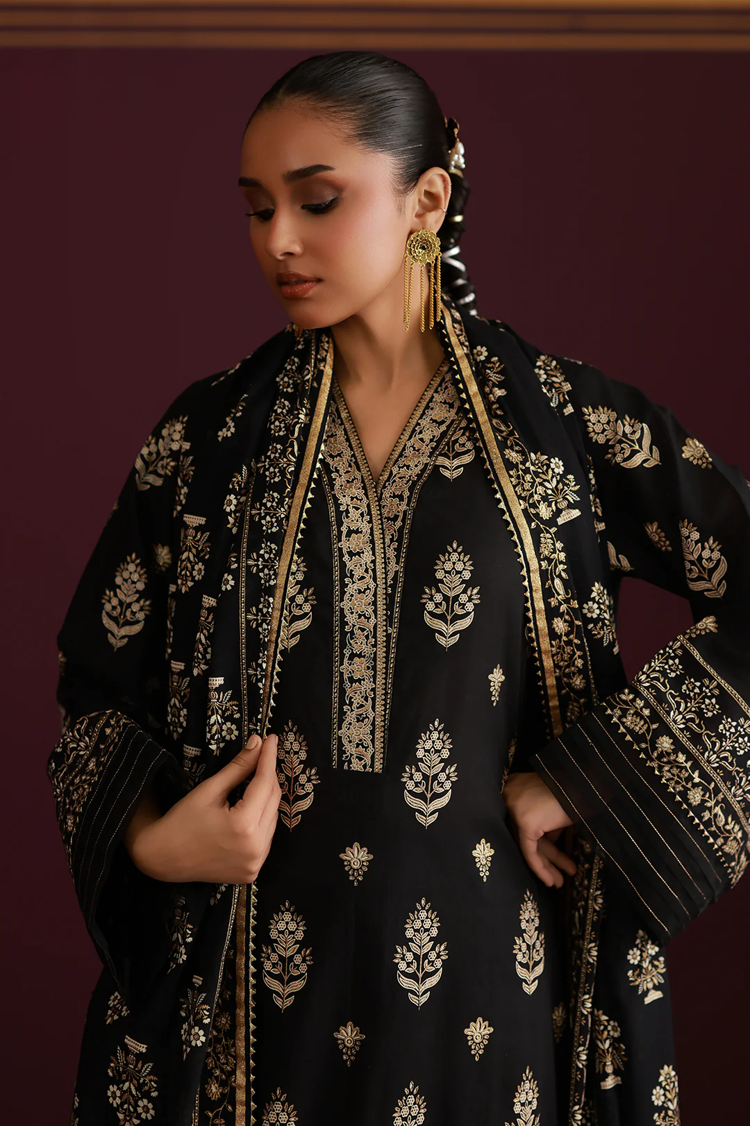 Shirt Shalwar Dupatta - 0436 - Image 5