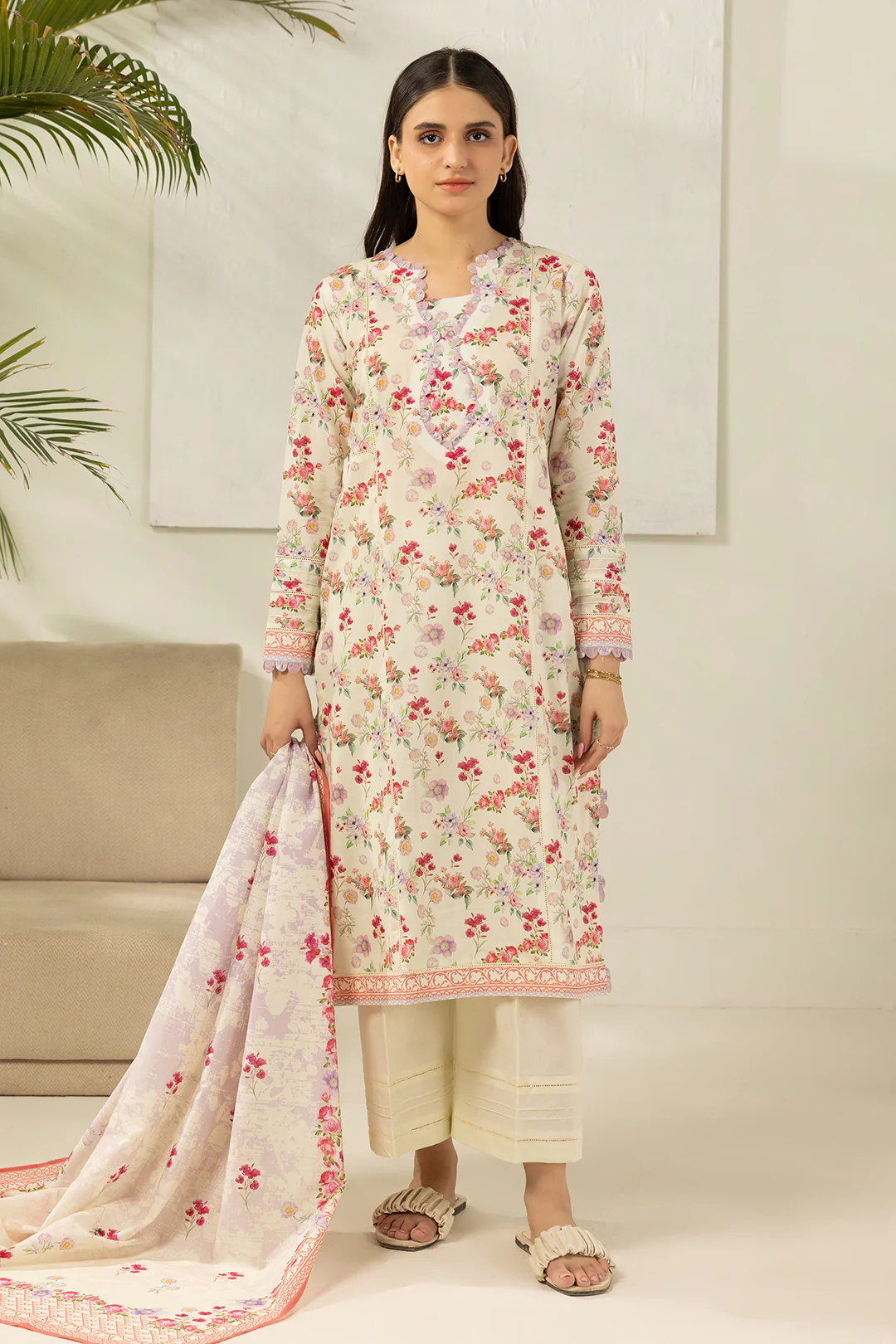 Shirt Shalwar Dupatta - 0439 - Image 3