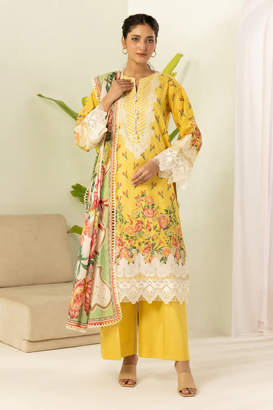 Shirt Shalwar Dupatta - 0473 - Image 3