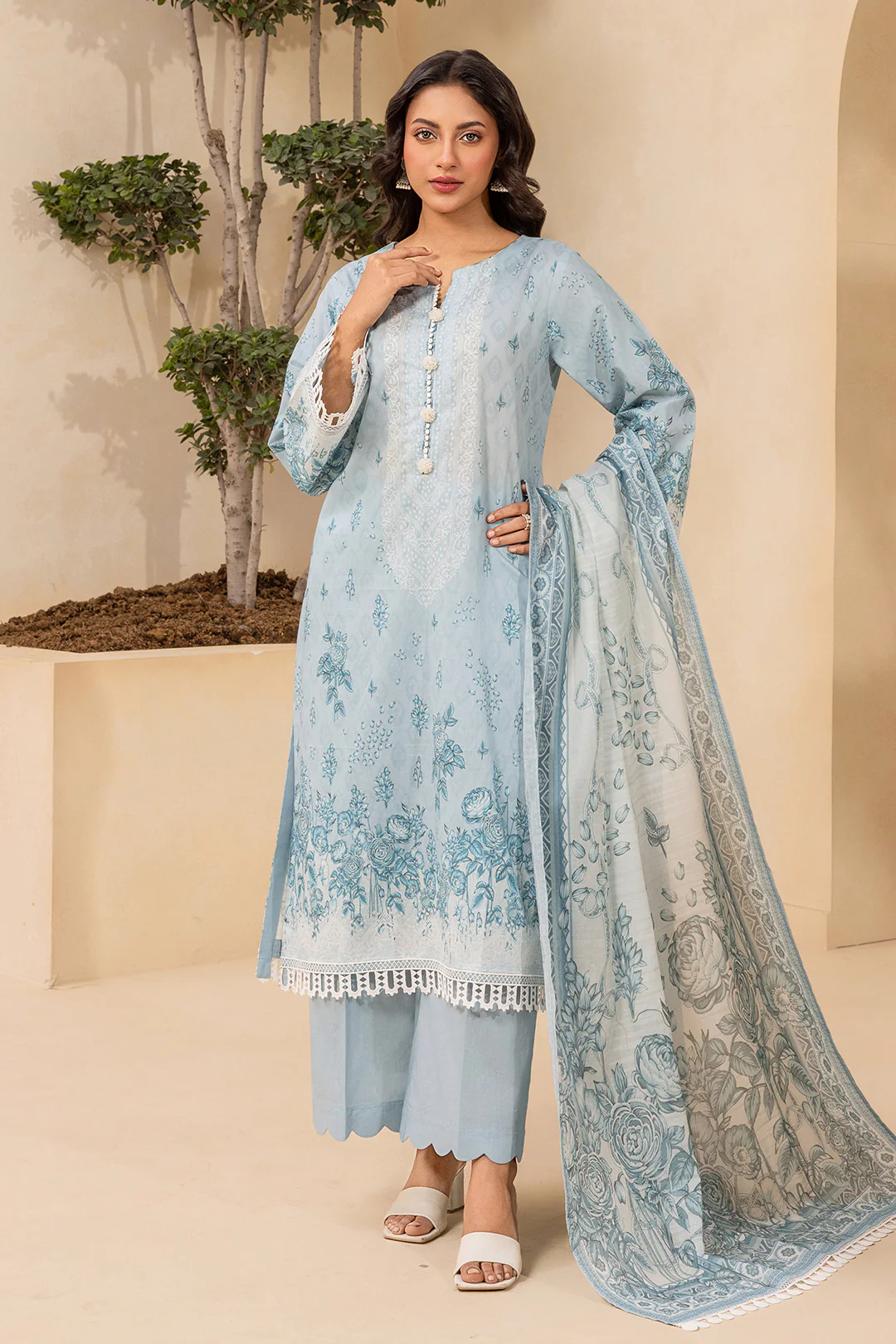 Shirt Shalwar Dupatta - 0475