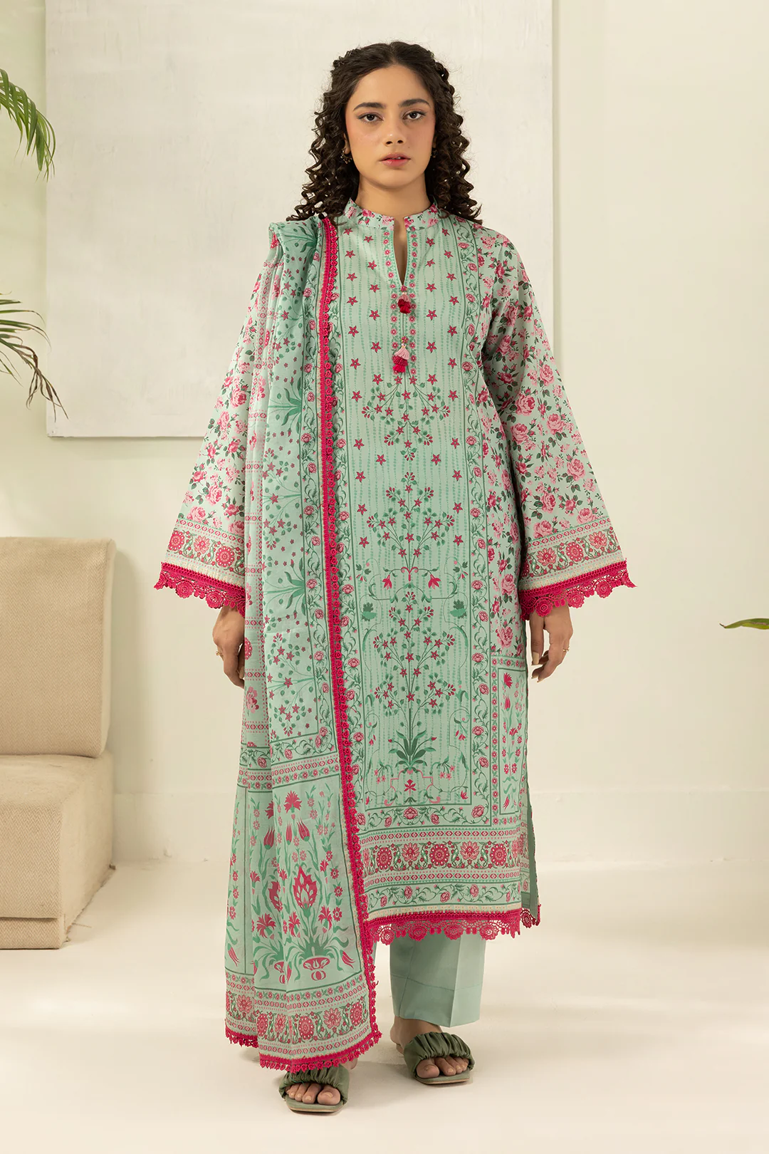 Shirt Shalwar Dupatta - 0477