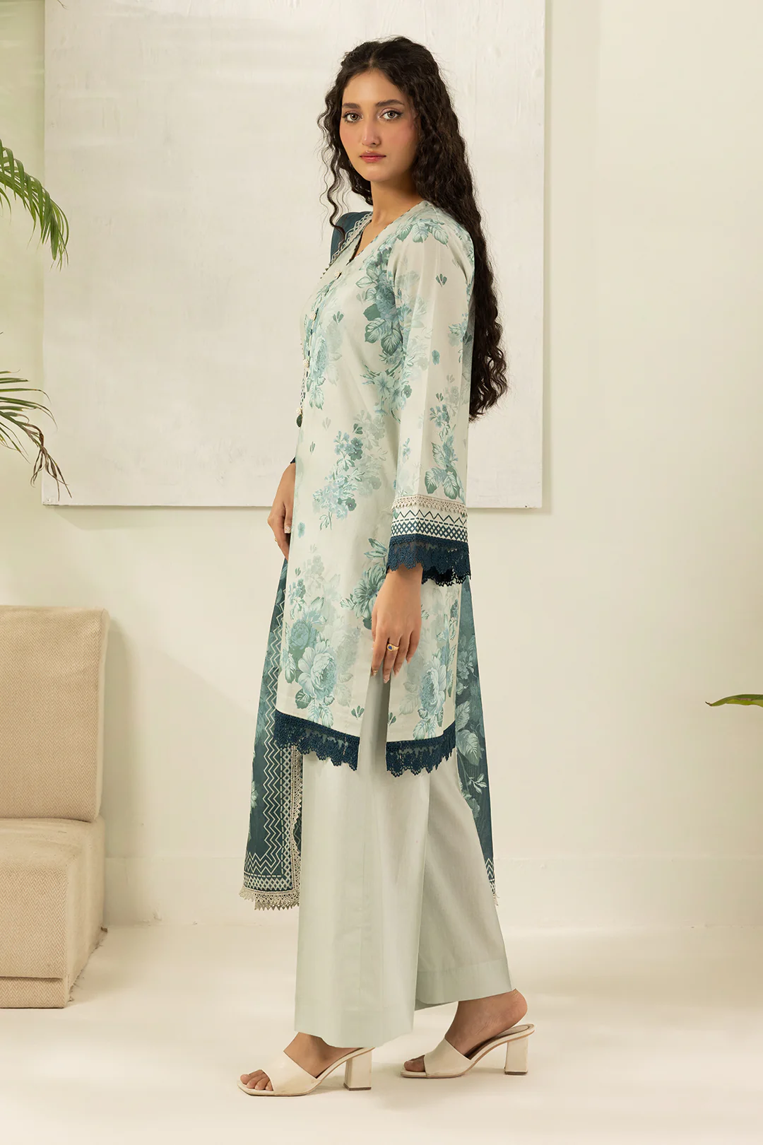 Shirt Shalwar Dupatta - 0483 - Image 8