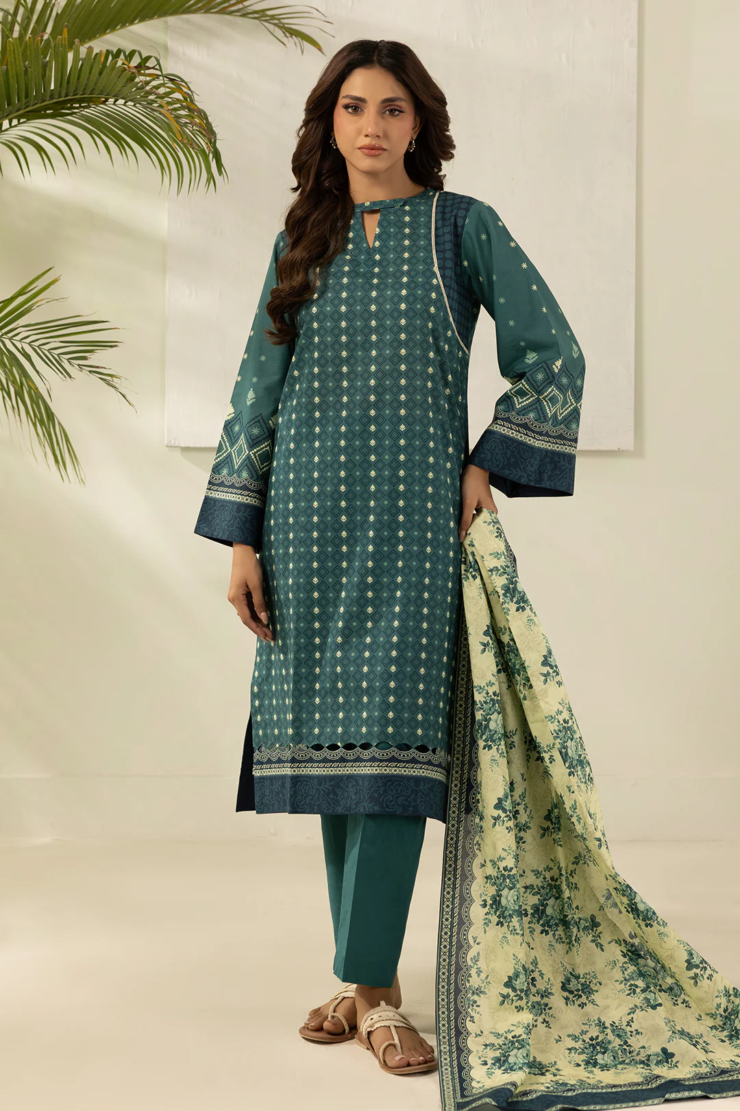 Shirt Shalwar Dupatta - 0485 - Image 3