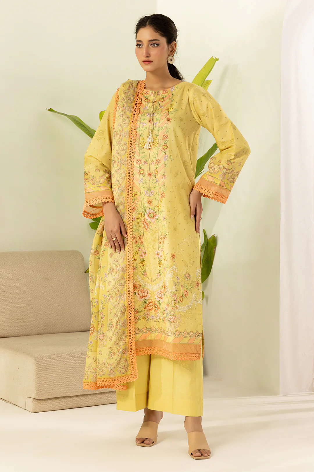 Shirt Shalwar Dupatta - 0486 - Image 3
