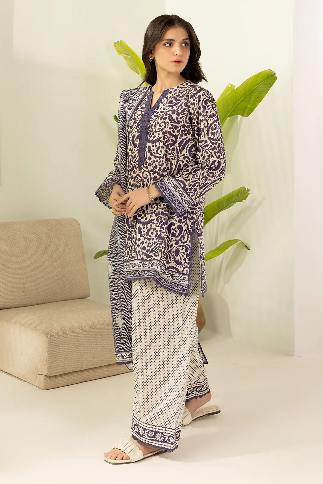 Shirt Shalwar Dupatta - 0491 - Image 3