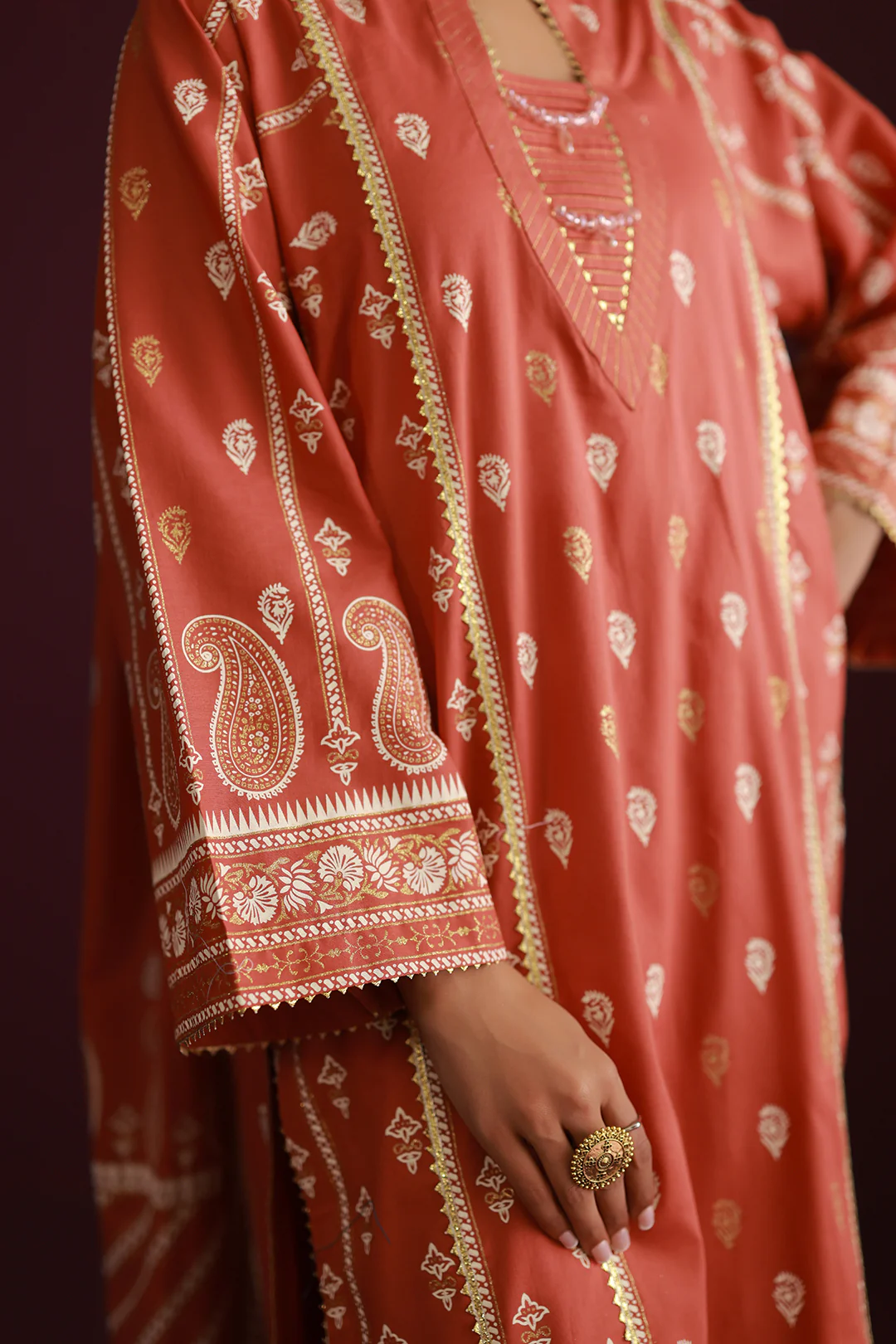 Shirt Shalwar Dupatta - 0496 - Image 6