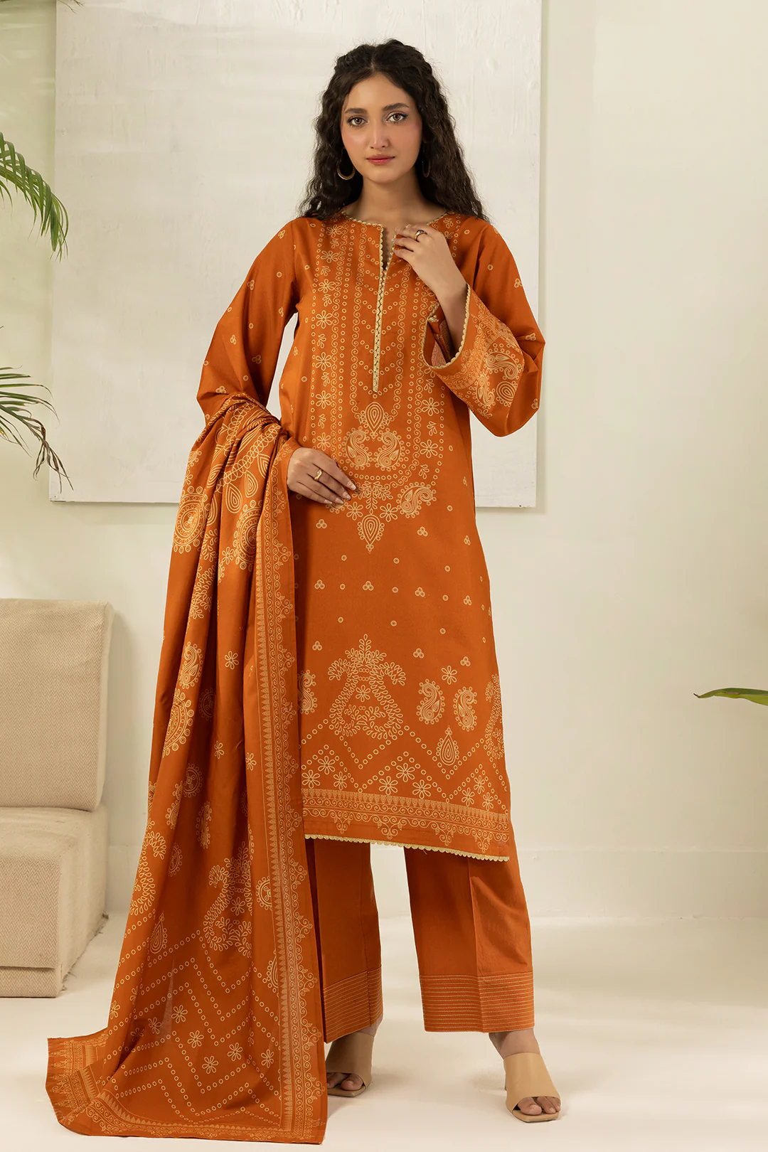 Shirt Shalwar Dupatta - 0497 - Image 4