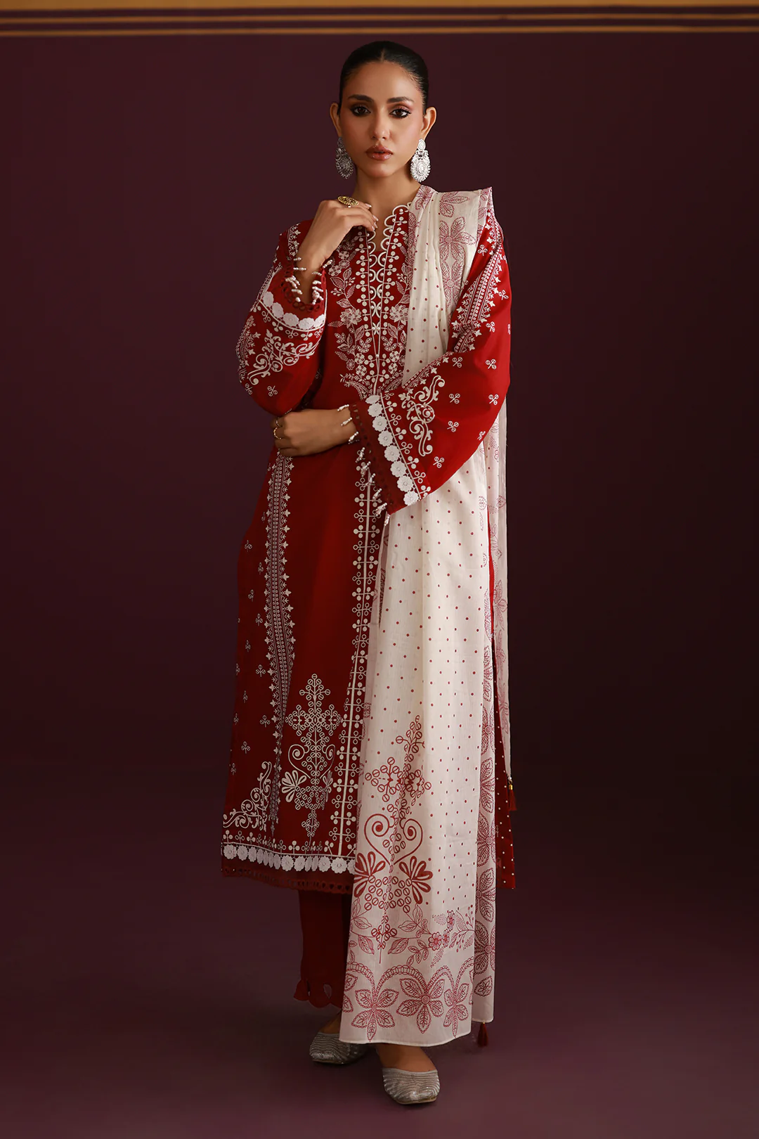 Shirt Shalwar Dupatta - 0499