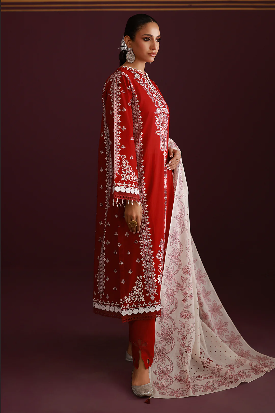 Shirt Shalwar Dupatta - 0499 - Image 4