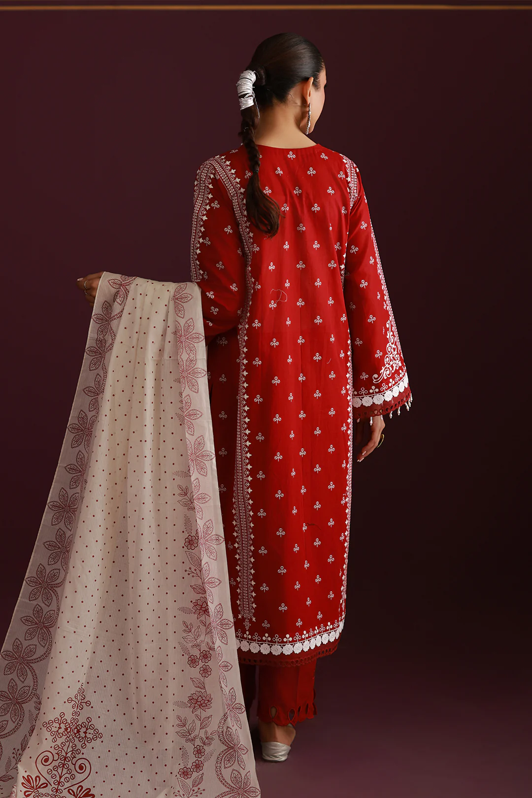 Shirt Shalwar Dupatta - 0499 - Image 7