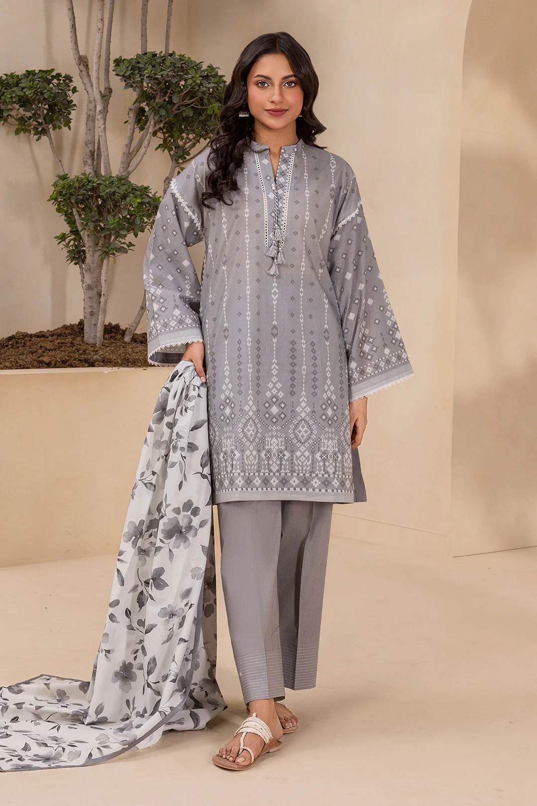 Shirt Shalwar Dupatta - 0500 - Image 6