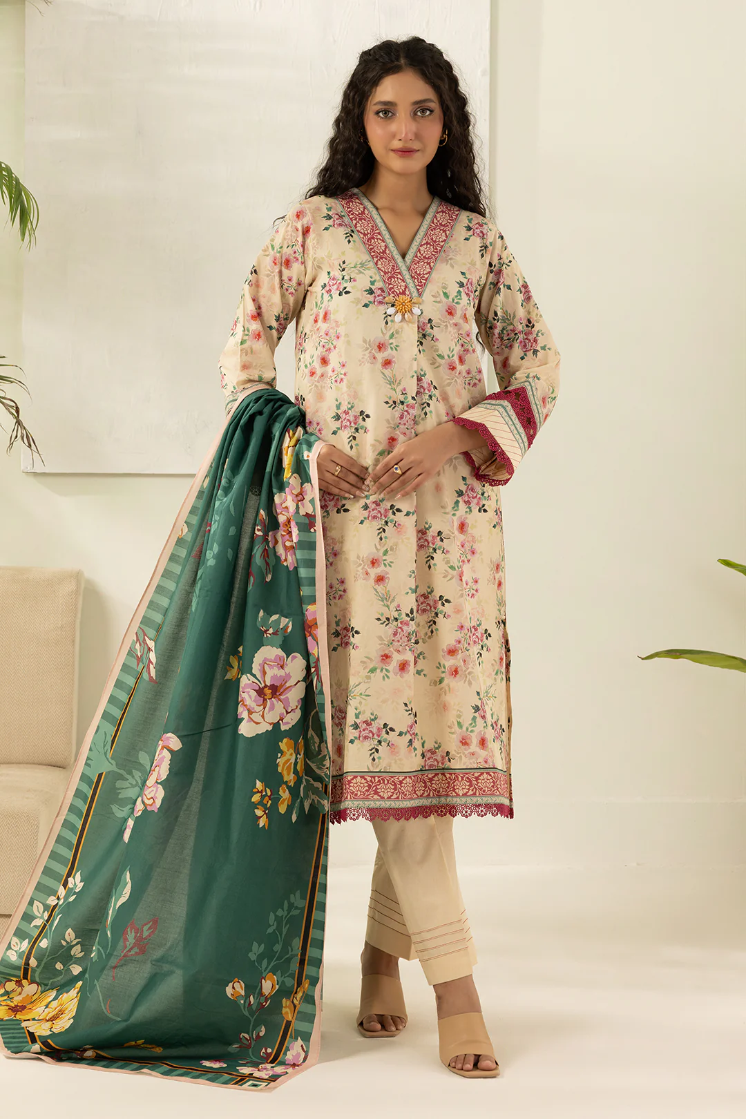 Shirt Shalwar Dupatta - 0536 - Image 4