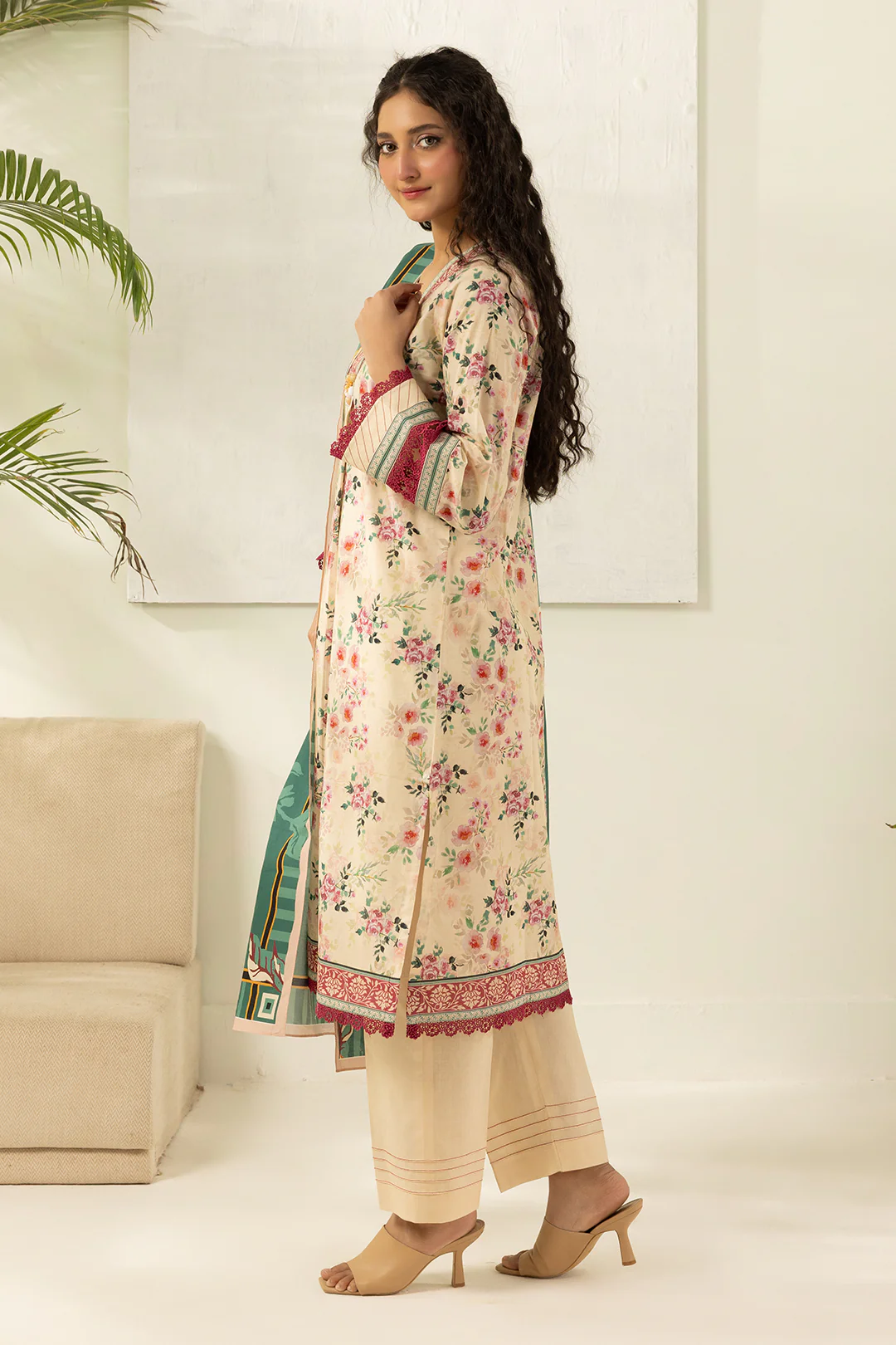 Shirt Shalwar Dupatta - 0536 - Image 5