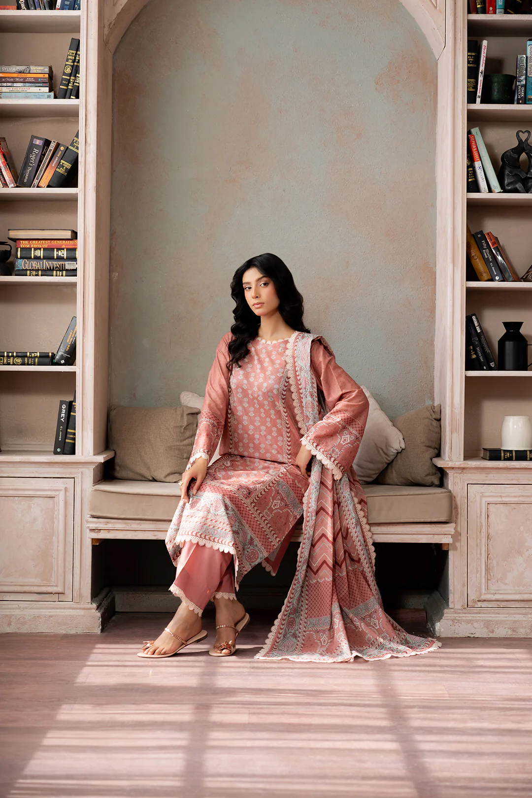 Shirt Shalwar Dupatta - 0537 - Image 8