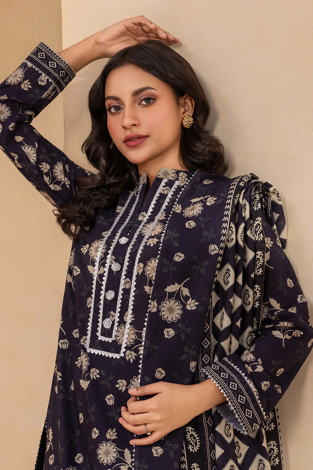 Shirt Shalwar Dupatta - 0538 - Image 2