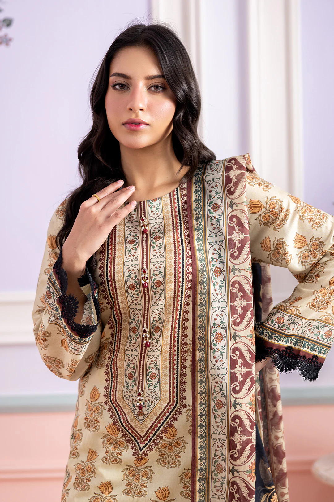 Shirt Shalwar Dupatta - 0539 - Image 3