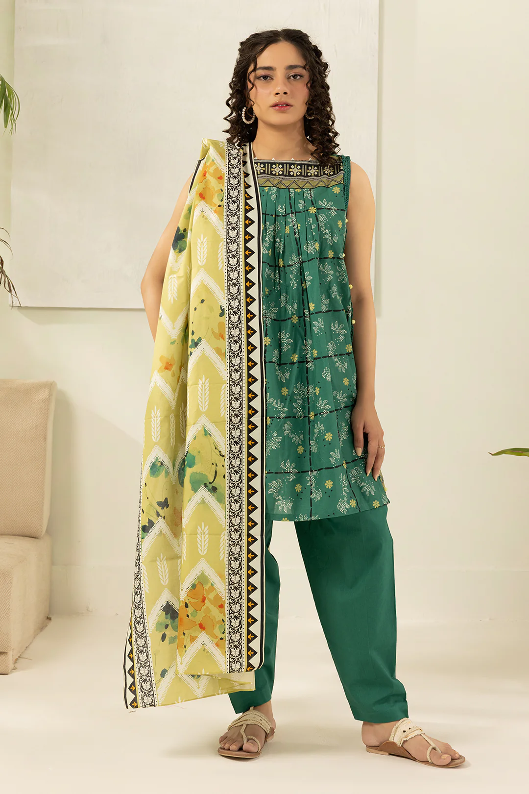 Shirt Shalwar Dupatta - 0542 - Image 3