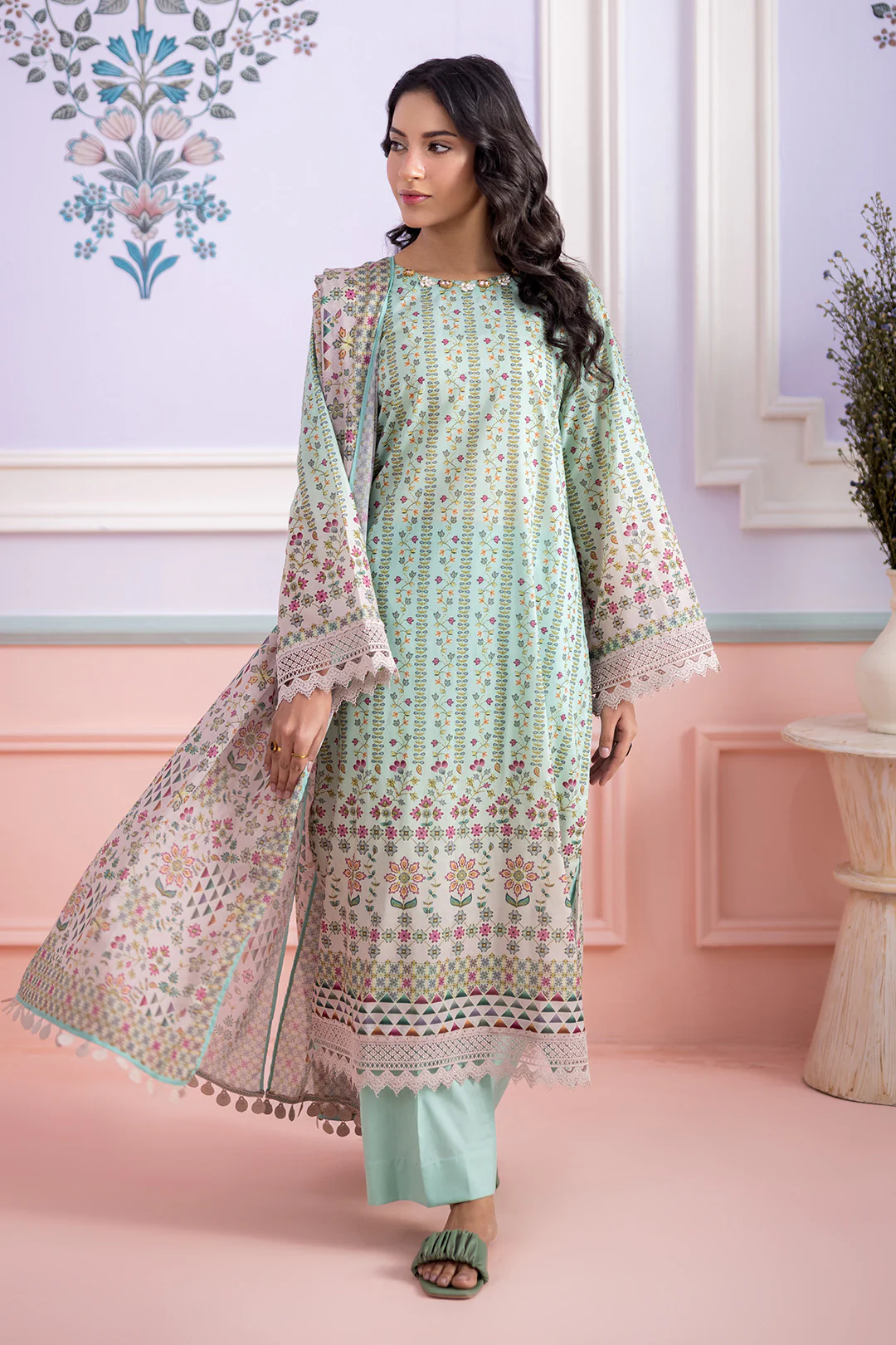 Shirt Shalwar Dupatta - 0545 - Image 7