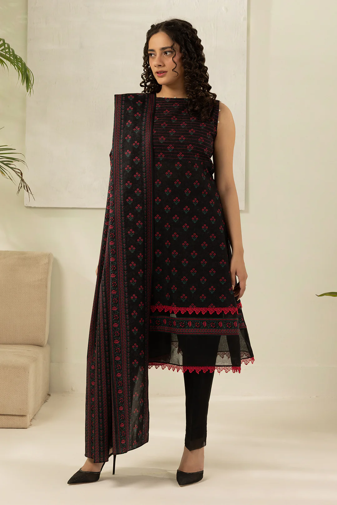 Shirt Shalwar Dupatta - 0546 - Image 12