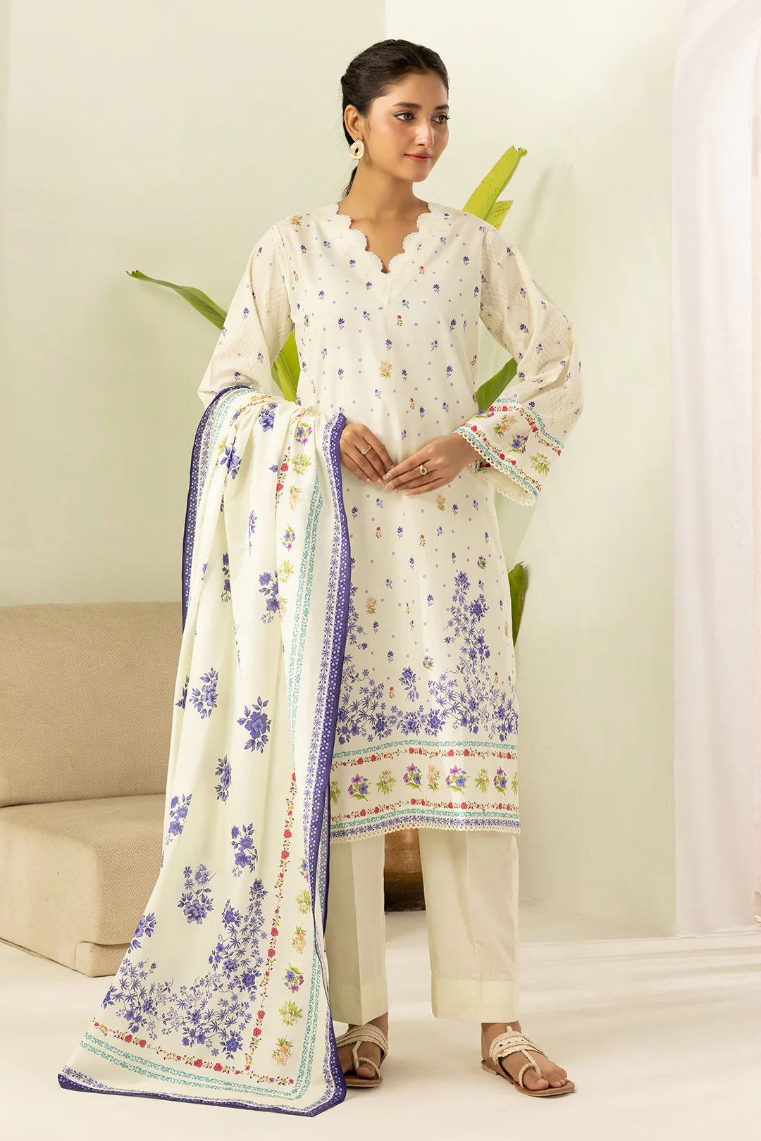 Shirt Shalwar Dupatta - 0552 - Image 4