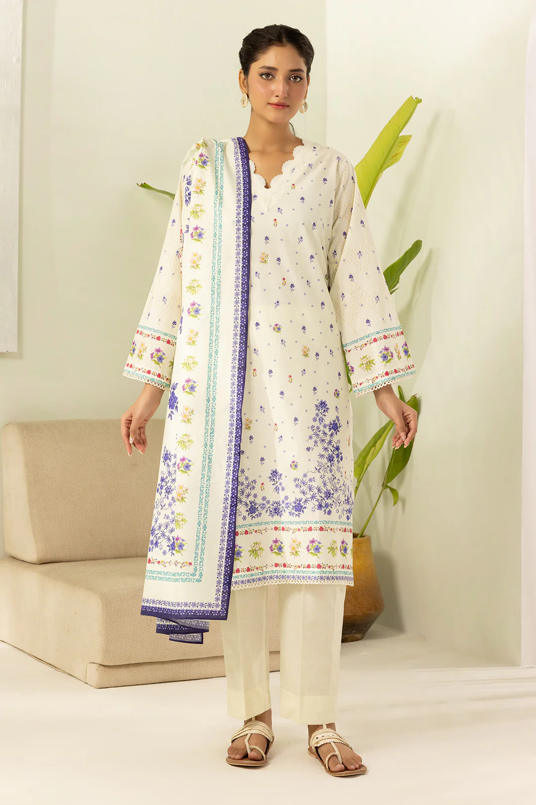 Shirt Shalwar Dupatta - 0552 - Image 5