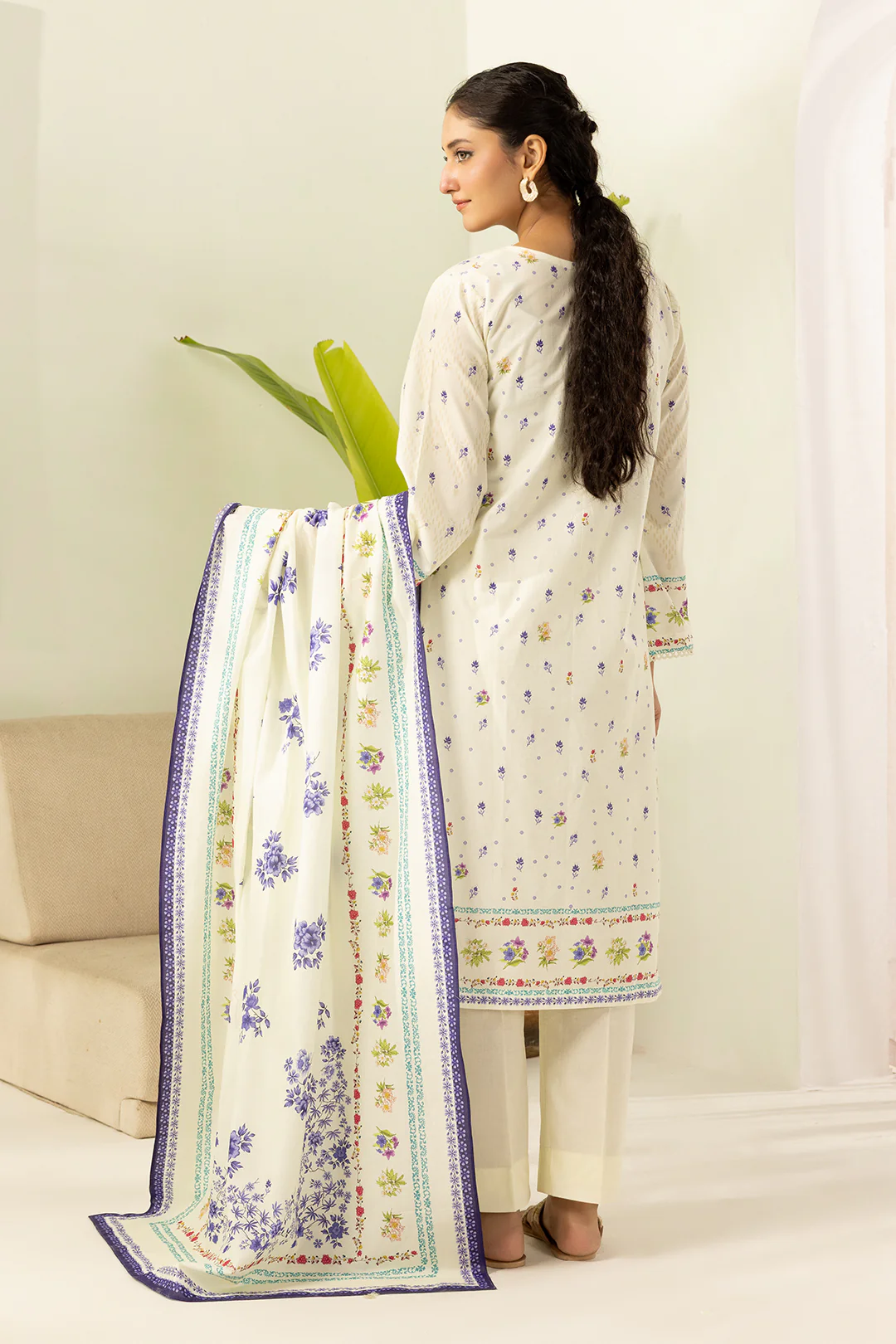 Shirt Shalwar Dupatta - 0552 - Image 9