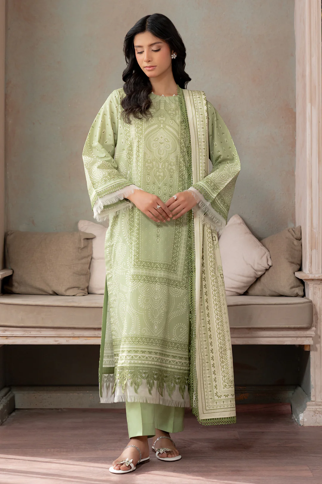 Shirt Shalwar Dupatta - 0555